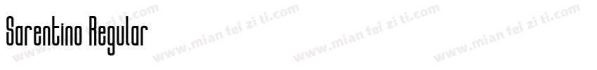 Sarentino Regular字体转换